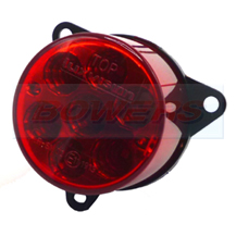 55mm Round Inner LED Red Rear Stop/Tail Light For 98mm Combinable Lights Lamps
